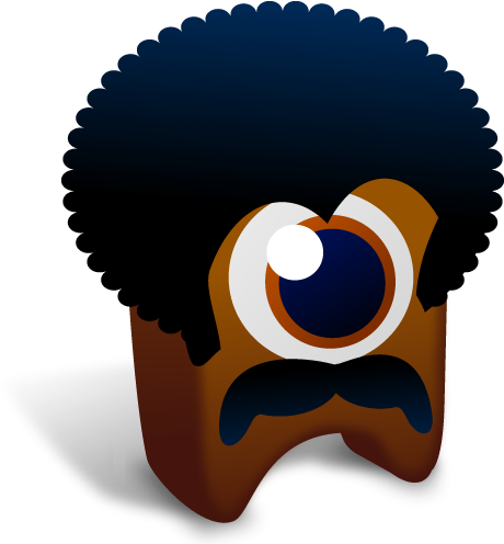 Afro Clip Art - Creatures Icons (512x512)