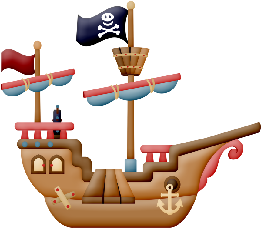 Clipart Boy, Beach Clipart, Pirate Life, Pirate Party, - Pirata Minus (900x837)
