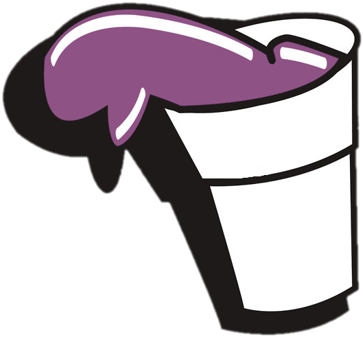 Purple Drank Drawing Clip Art - Purple Drank Png (550x550)