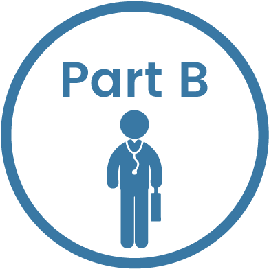 Medicare Part B Clip Art - Medicare Advantage Part C Plans (401x395)