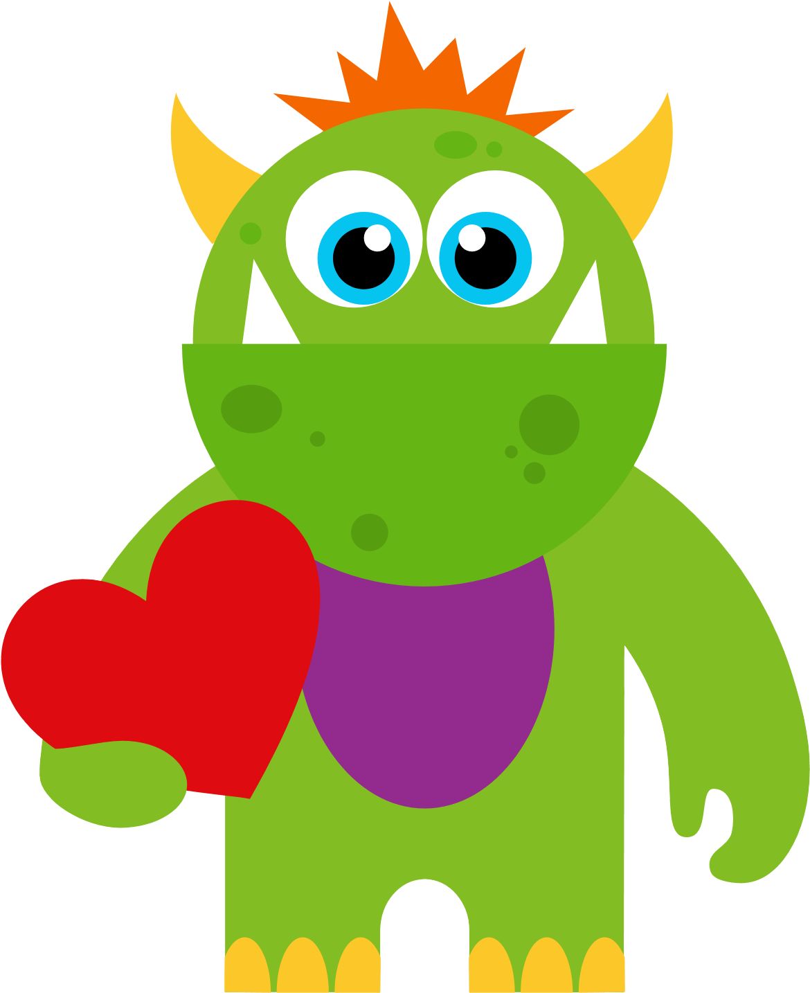 ‿✿⁀ᗰọŋʂtєrʂ‿✿⁀ - Monstrinhos Png (1302x1508)