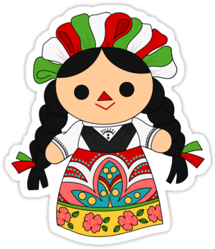 Maria 1 By Alapapaju - Mexican Doll (375x360)