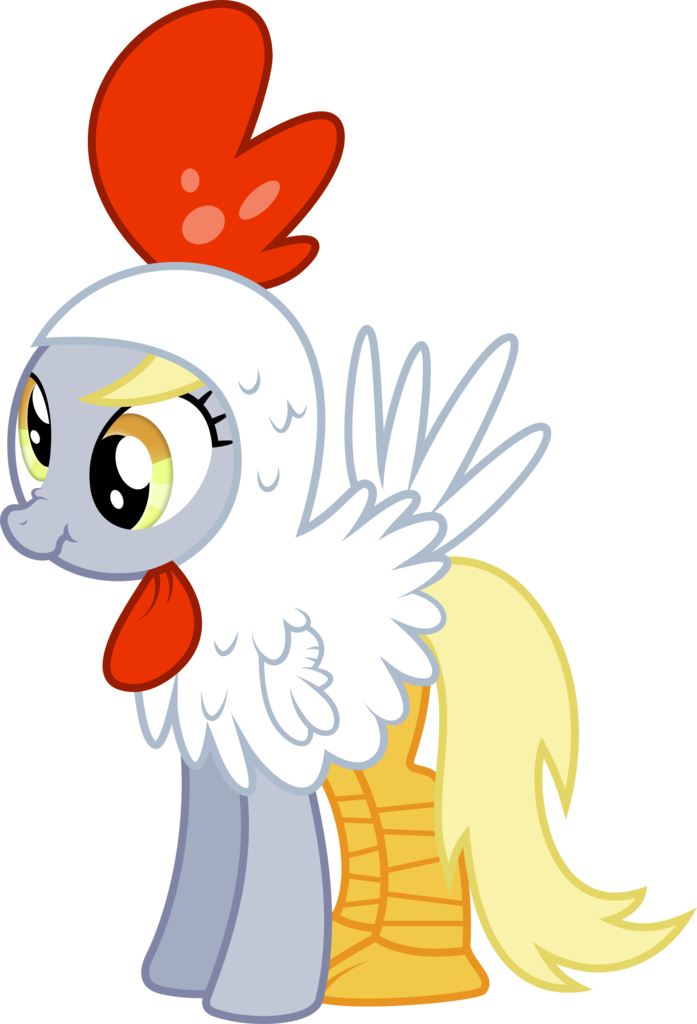 Atmospark, Chicken Suit, Clothes, Derpy Hooves, Female, - Pinkie Pie Chicken Costume (697x1024)
