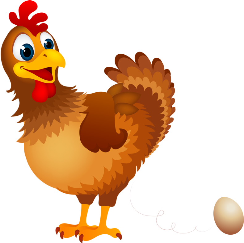 Фото, Автор Soloveika На Яндекс - Cartoon Chicken Laying Eggs (800x786)