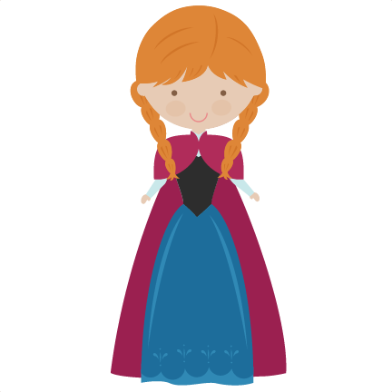 Winter Princess Svg Cut Files Princes Svg Cut Files - Anna Clip Art (432x432)