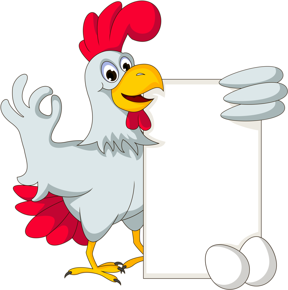 28 - Chicken Holding Sign (1023x1024)