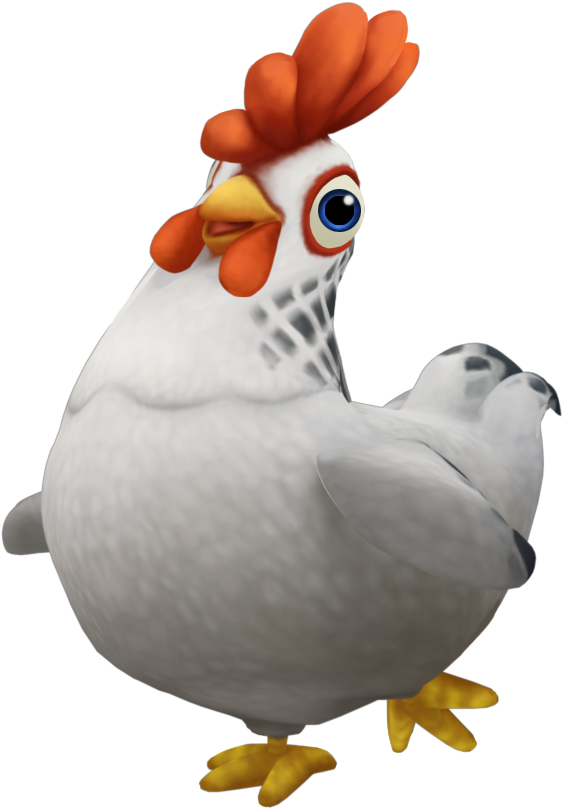 Cute Cartoon Chicken Png Image - Chicken (1024x1024)
