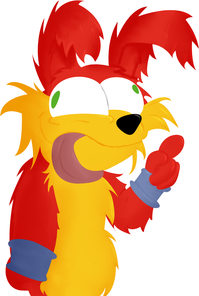 Spaz The Freaking Rabbit By Toxicoow - Cartoon (791x1146)