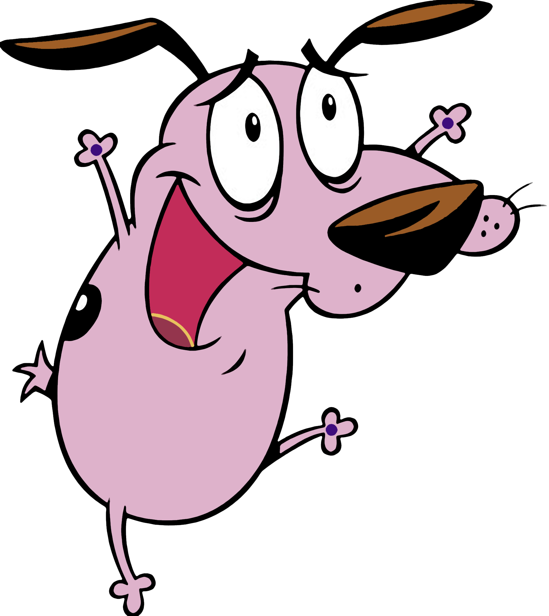 Courage The Cowardly Dog Icon (1780x1996)