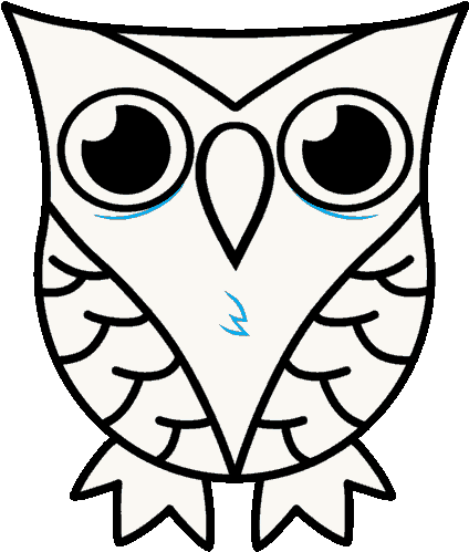 Owl Pictures To Draw How To Draw A Cartoon Owl In A - Owl Drawing (680x599)