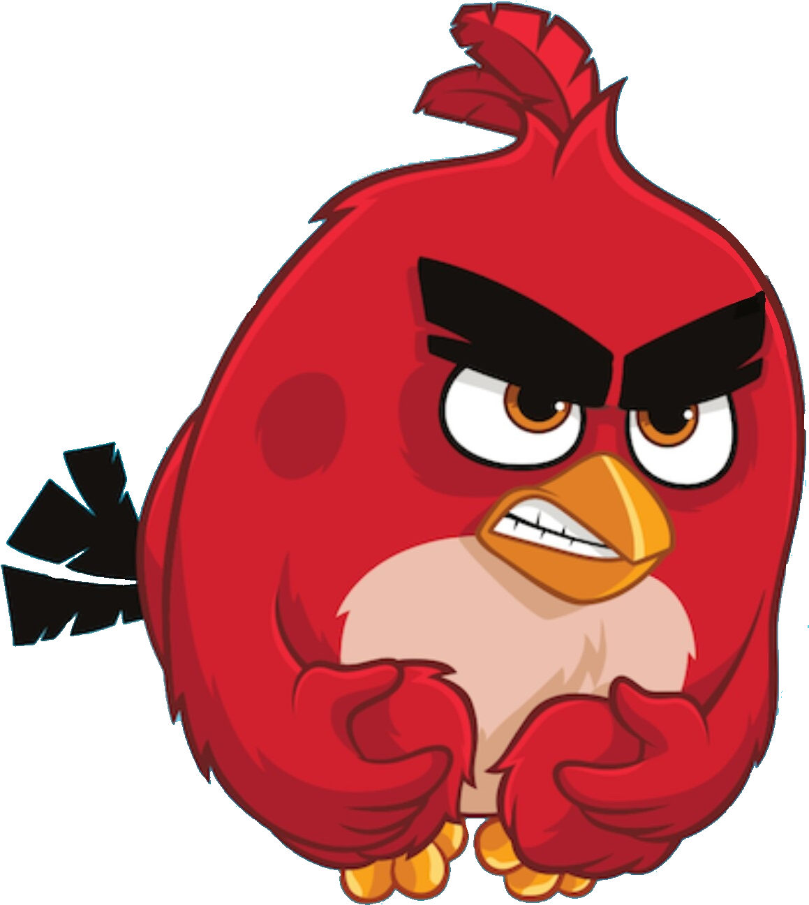 Abmovie Redflying Cartoon - Angry Birds The Mighty League (1252x1334)