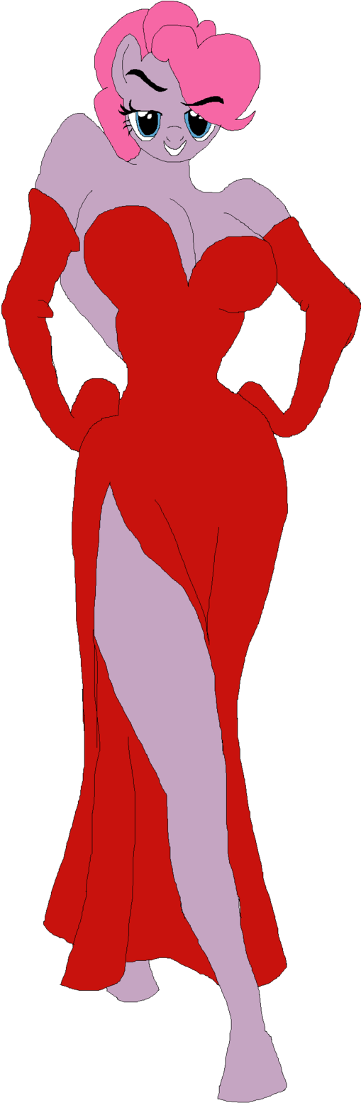 Jessica Rabbit Fluttershy Angel Bunny Pinkie Pie - Jessica Rabbit Fluttershy Angel Bunny Pinkie Pie (509x1571)