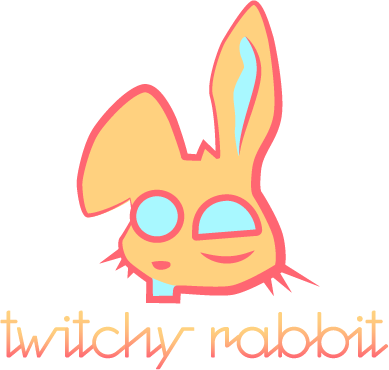 Twitchy Rabbit - Rabbit (389x370)