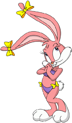 Cute Bunny Rabbits Easter Images - Easter Cliparts Cartoon Characters Without Background (400x400)