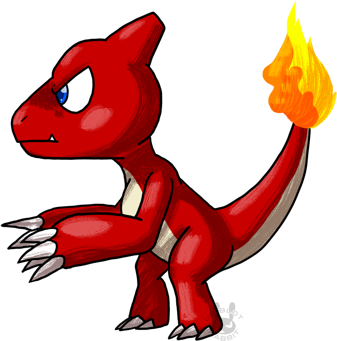 Chibi Chibi Charmeleon By Inkblot-rabbit - Charmeleon (1270x1277)