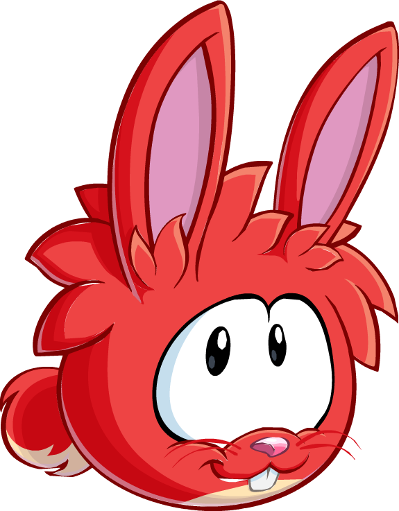 New Puffles - Conejo Rojo (575x737)
