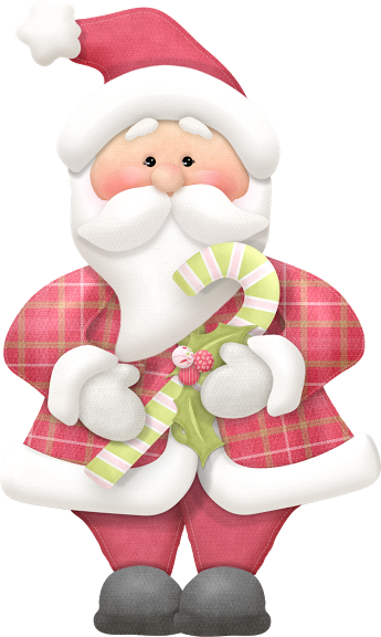 Christmas Santa Clip Art - Christmas Day (345x576)