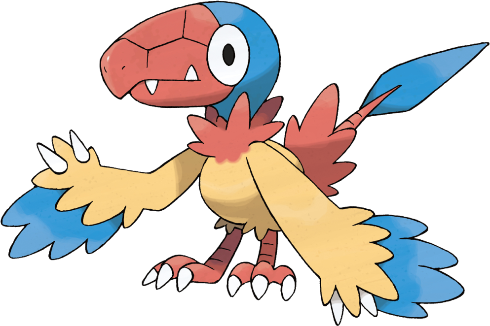 - Rock And Flying Type - Plume Fossil Pokemon Moon (1280x1280)