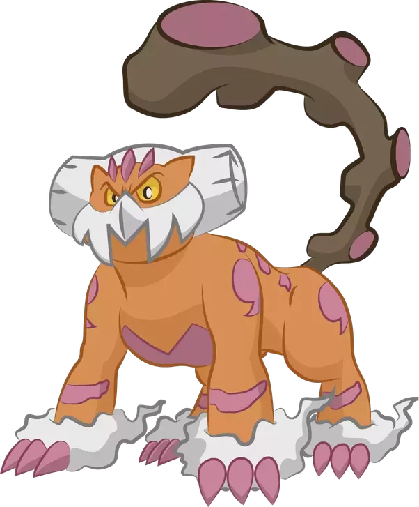 Strong Against Grass, Ground, Flying And Dragon Types, - Pokemon Landorus (602x727)