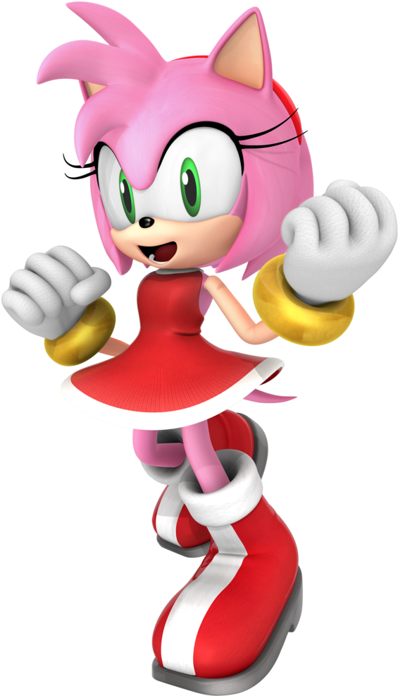 Amy, Team Rose 1/4 By Nibroc-rock - Sonic The Hedgehog Characters (1024x1024)