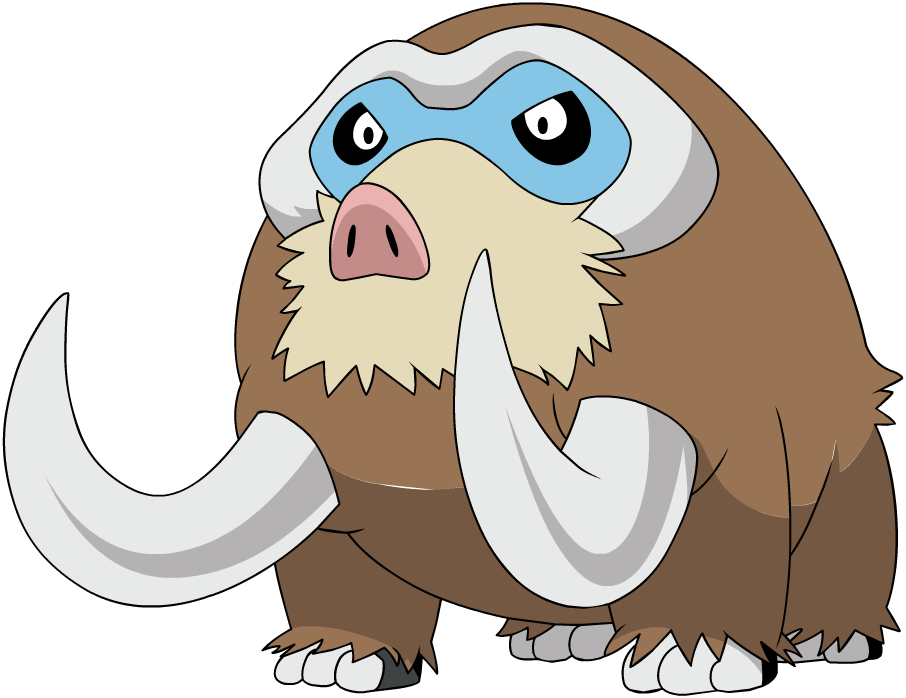 Break The Ice - Pokemon Mamoswine (906x698)