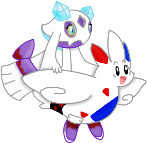 Froslass Togekiss Pokemon Pokemon Shipping Fairy Type - Cartoon (538x506)
