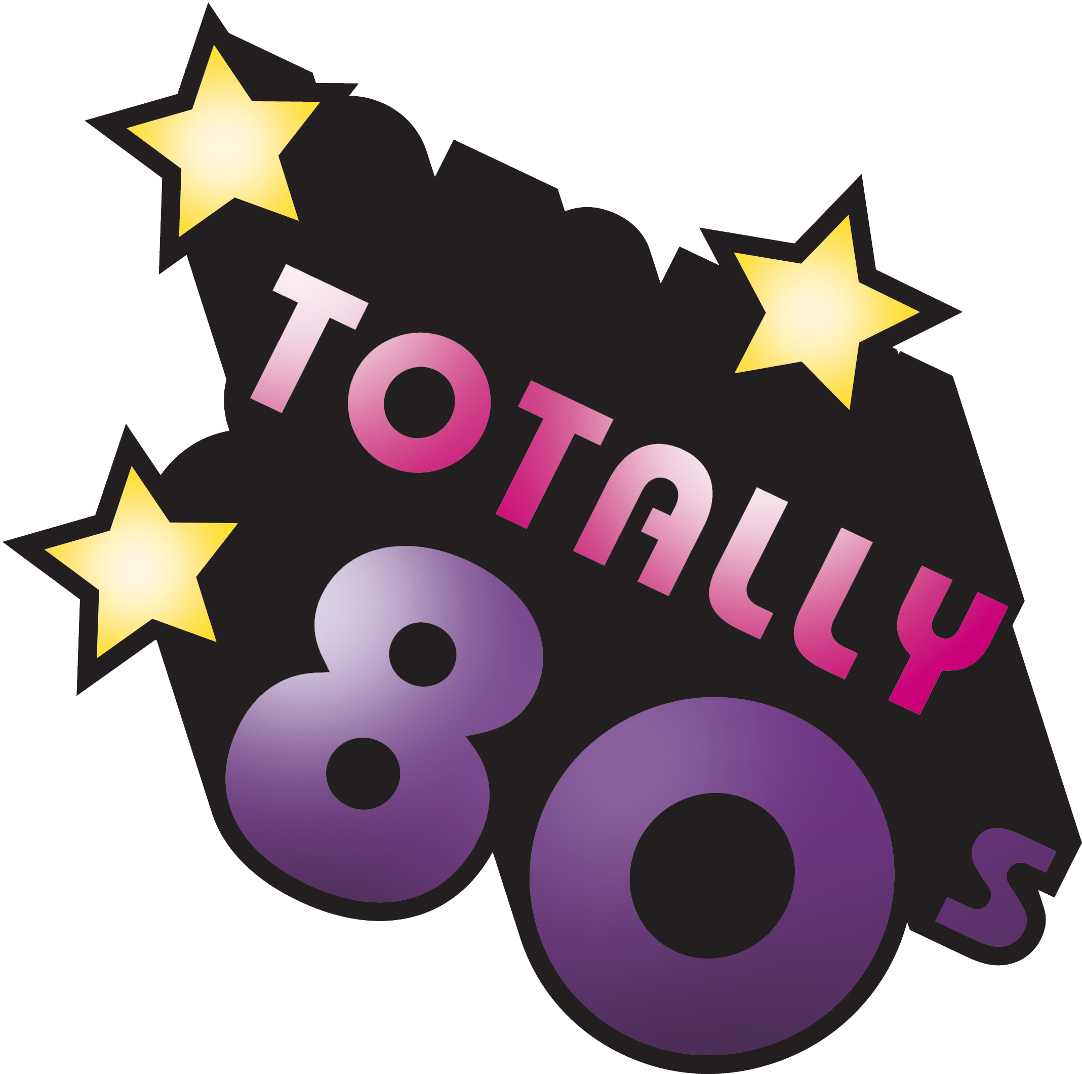 00 Pm Library - Transparent I Love The 80's (2137x2121)