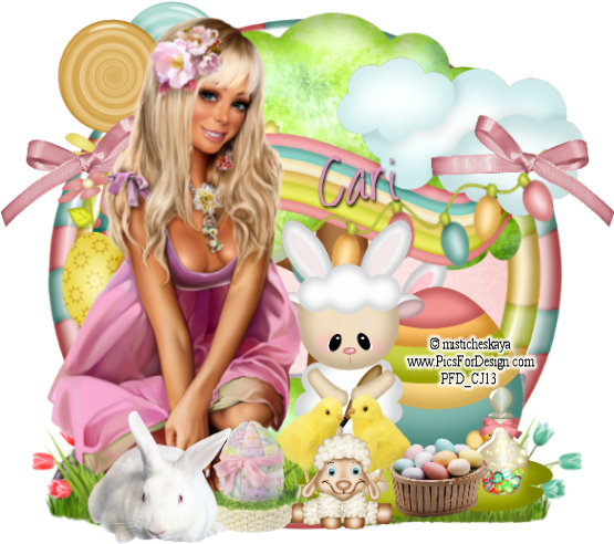 Supplies Scrapkit Easter Egg Hunt By Designz By Sue - Cartoon (581x531)