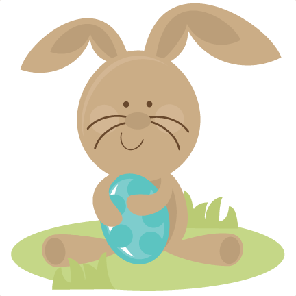 Large Easterbunnyholdingegg - Easter Bunny Without Background (432x432)
