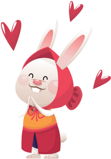 Happy Rabbit Png, Easter, Easter Rabbit, Rabbit Png - 卡通 復活 節 (360x360)
