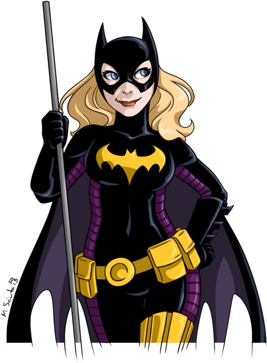 Cassandra Cain/stephanie Brown - Cartoon (600x776)