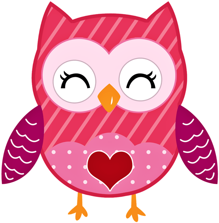 Valentines, Owls, Searching, Oriental, Notebooks, Wisdom, - Valentines Clip Art Owl (714x724)