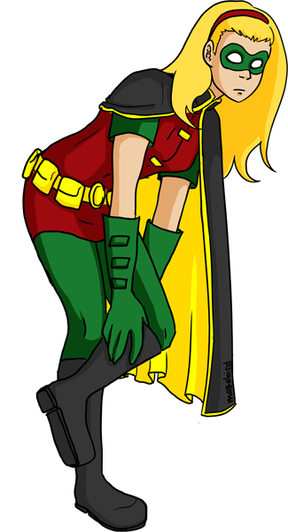 Stephanie Brown By Alshshaen - Stephanie Brown Robin Png (325x600)