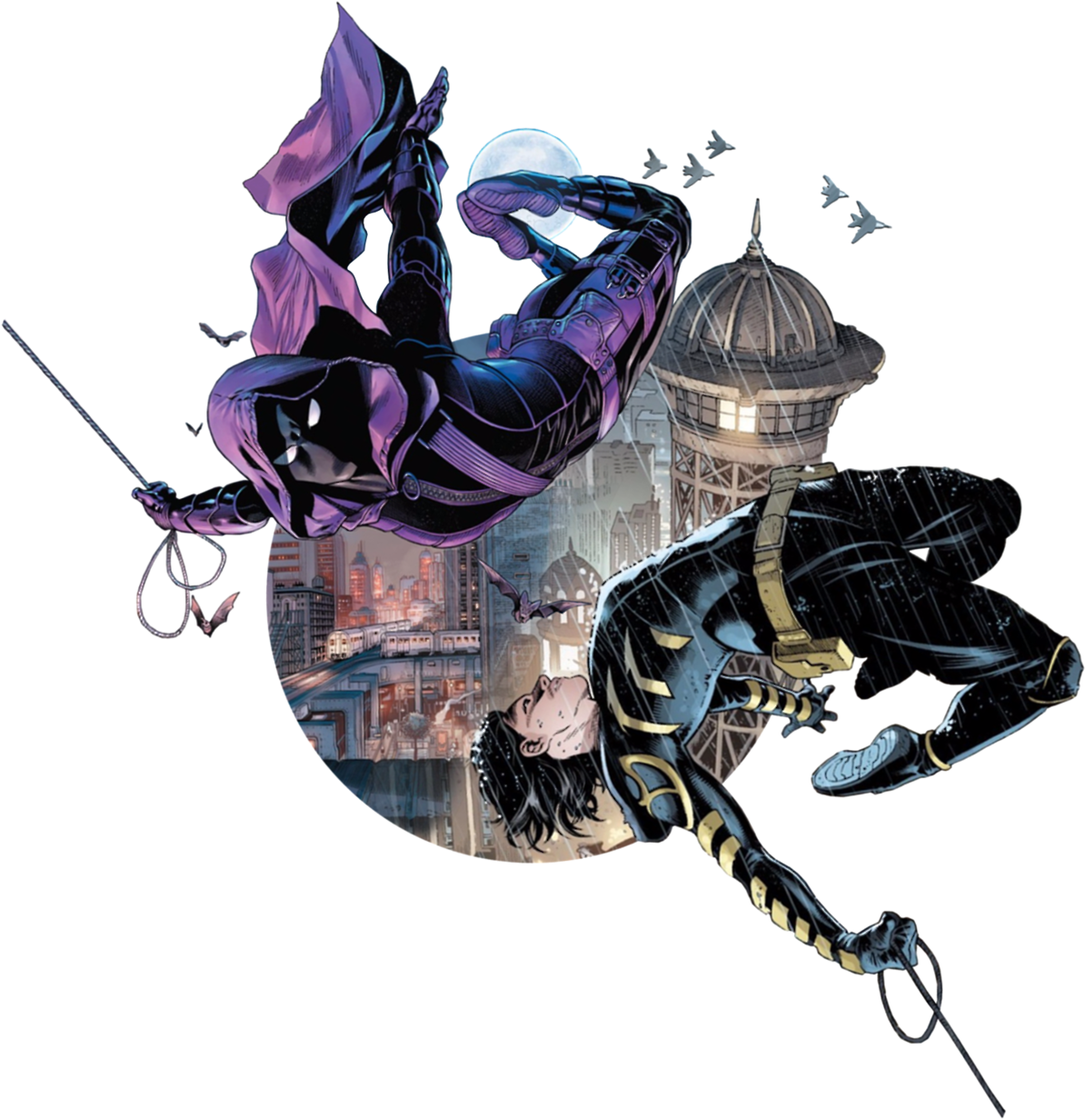 Cassandra Cain Orphan Stephanie Brown Spoiler Graphics - Illustration (1280x1280)
