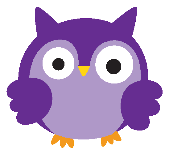 Say Hello Whimsical Owlowlsclip Owls - Owl (580x532)