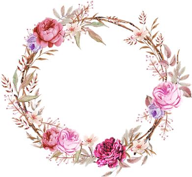 Floral Designs, Edit Logo, Frames, Clip Art, Printables, - Guirlanda De Flores Em Png (400x400)