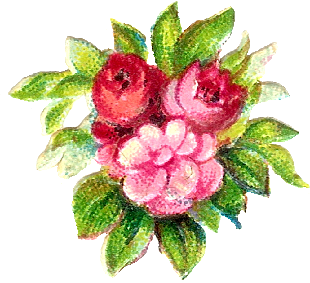 Victorian Flower Images - Victorian Flower Png (1195x1265)