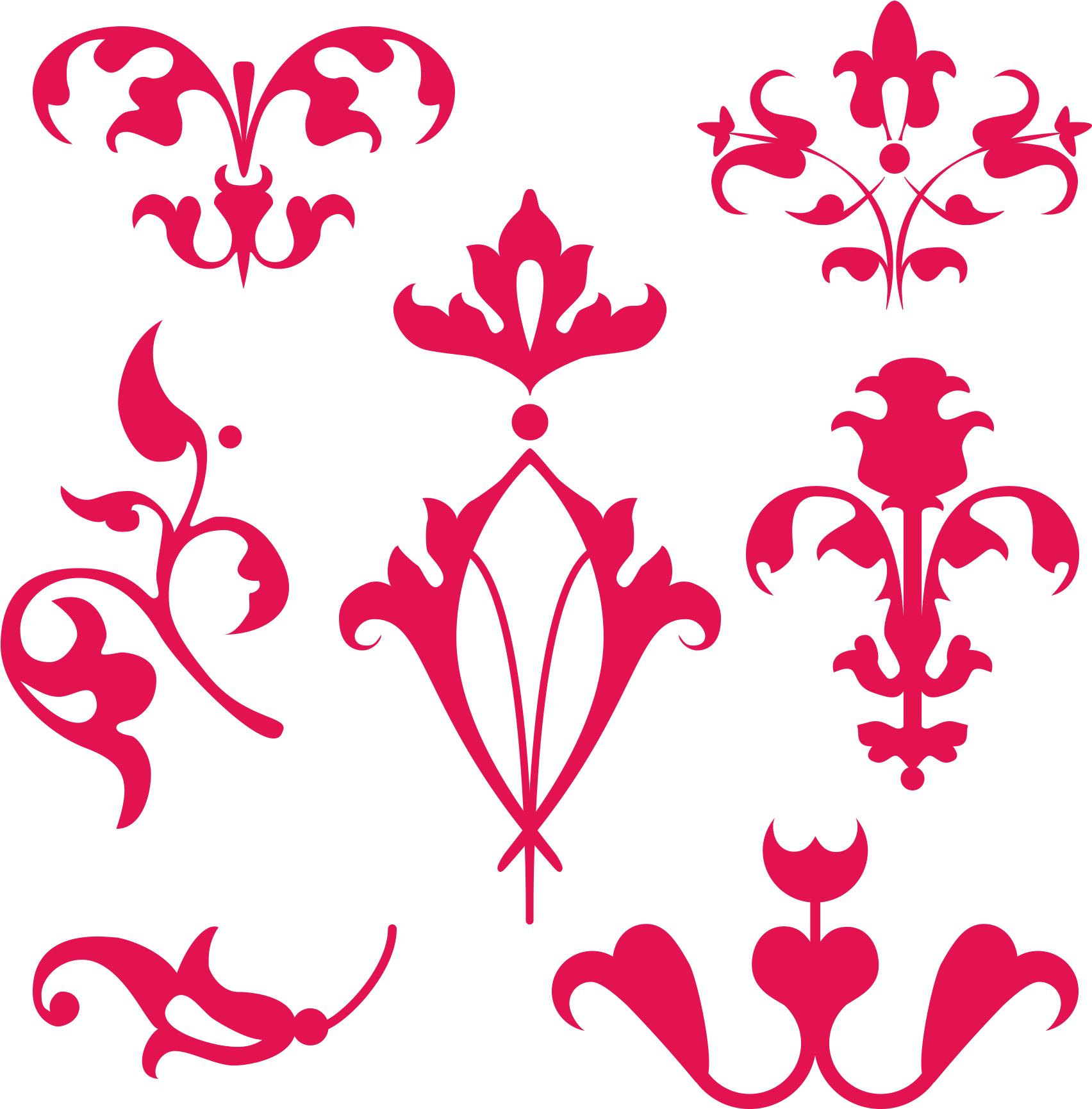 Venetian Ornaments C - Motif (1800x1800)