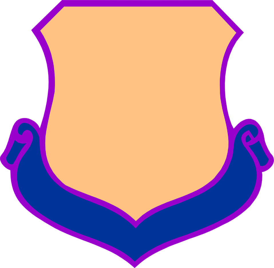 Illustration Of A Blank Shield - Blank Coat Of Arms (958x937)