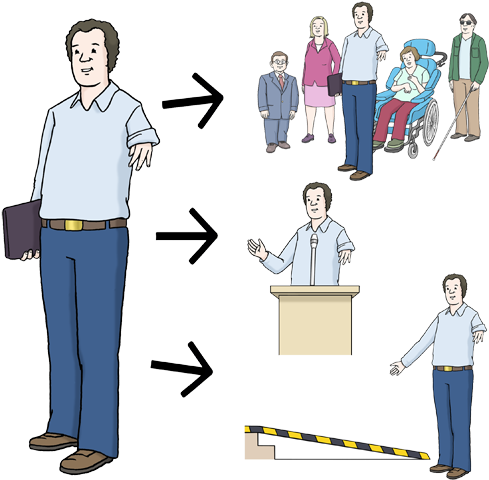Ein Setzt Sich Für Menschen Mit Behinderung Ein - Beauftragte (514x500)