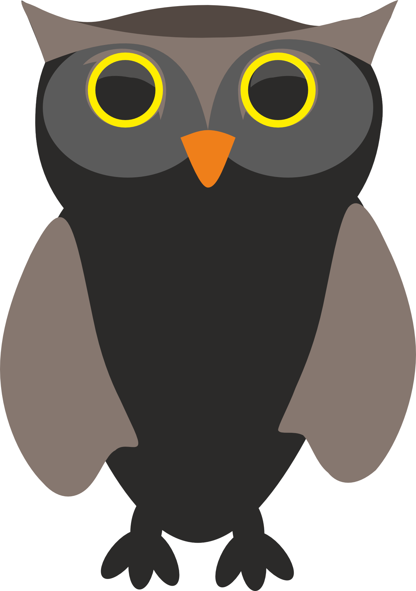 File - Sowa-356553 - Brown Owl - Tote Bags (1351x1920)