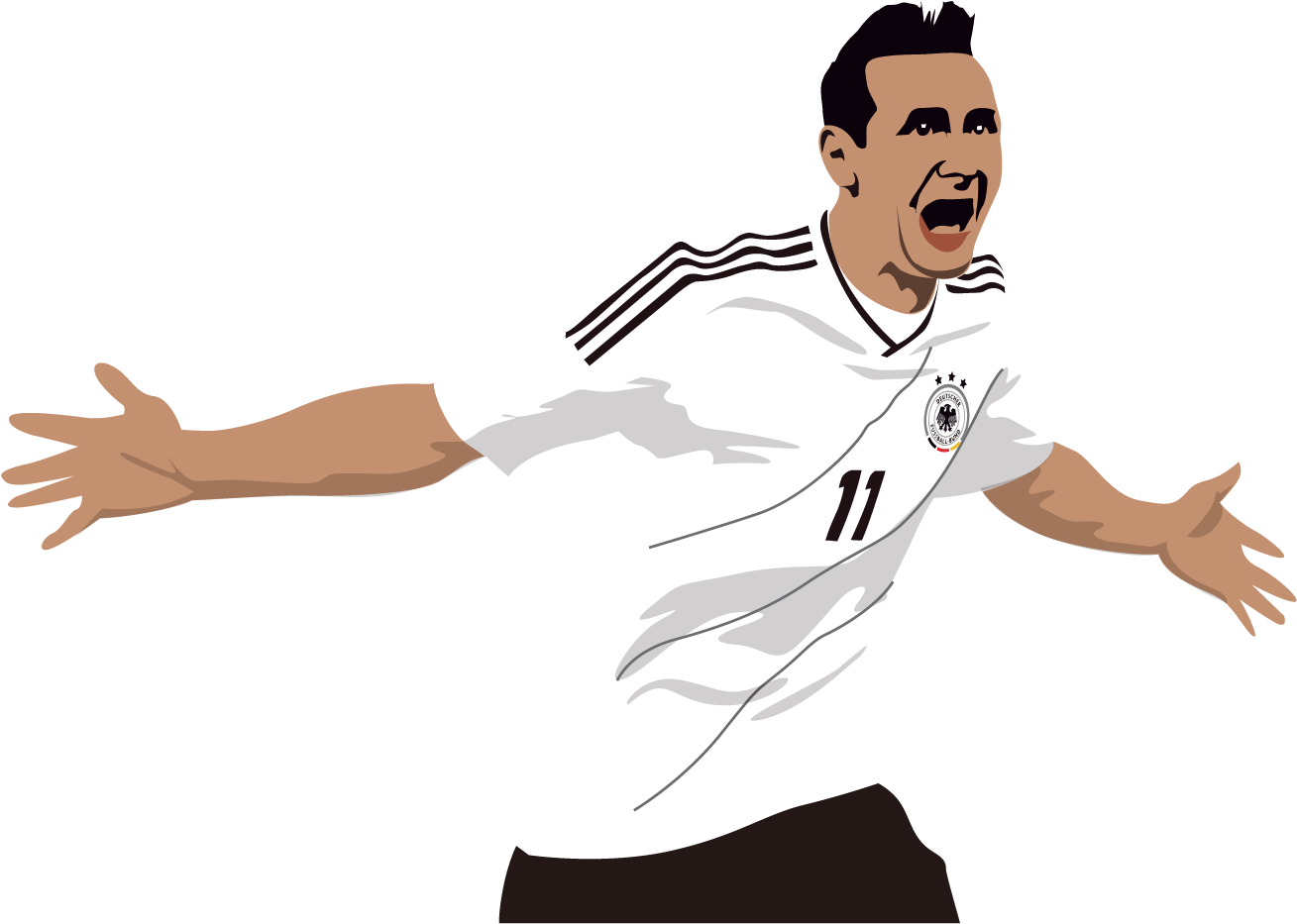 2018 Fifa World Cup 2014 Fifa World Cup 2010 Fifa World - Germany Football Team Png (1500x1500)