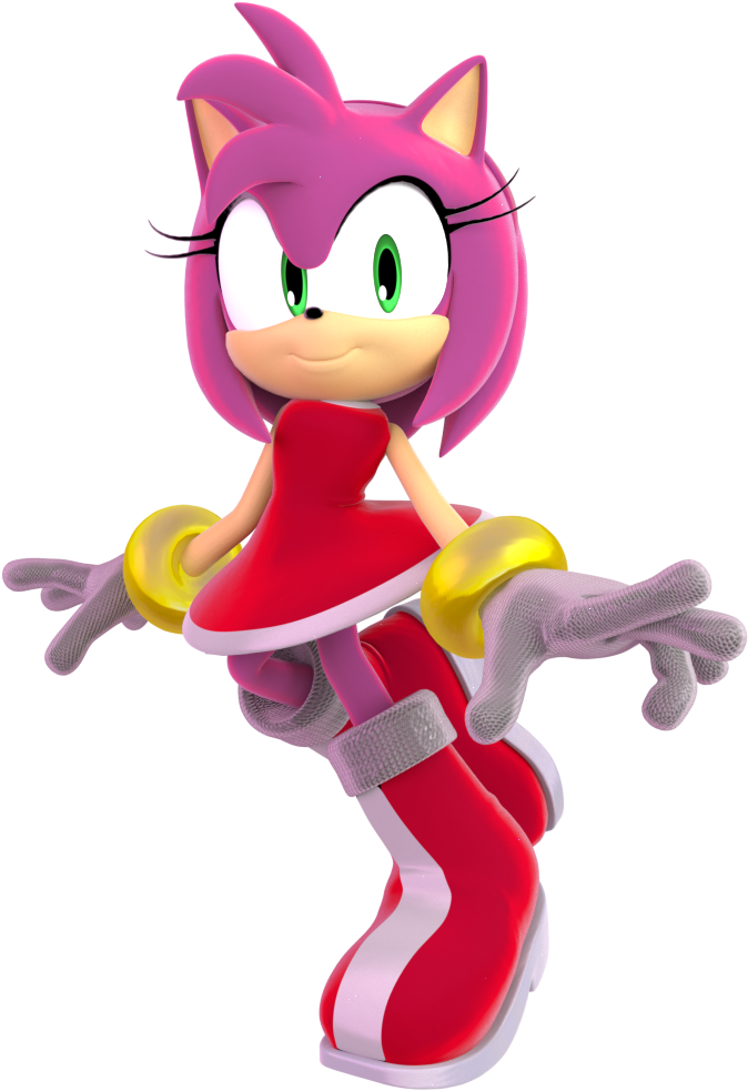 Amy Rose [first Amyrose Render] By Modernlixes - Amy Rose Render Deviantart (1000x1000)