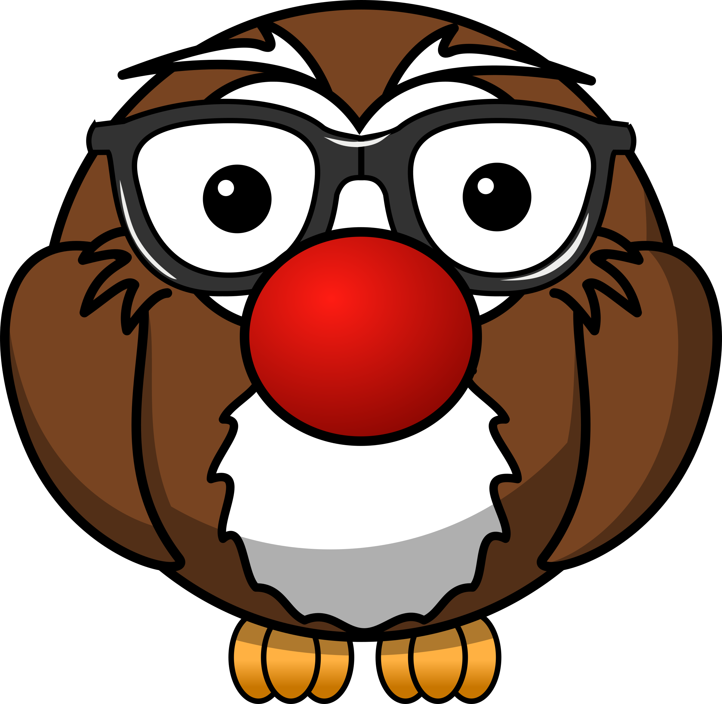 First Adaption Of This Cute Owl Clipart - Cartoon Owl (2400x2341)