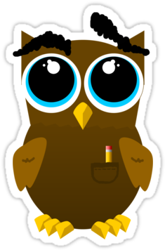 Cartoon Owls - Clipart Library - Owl (375x360)