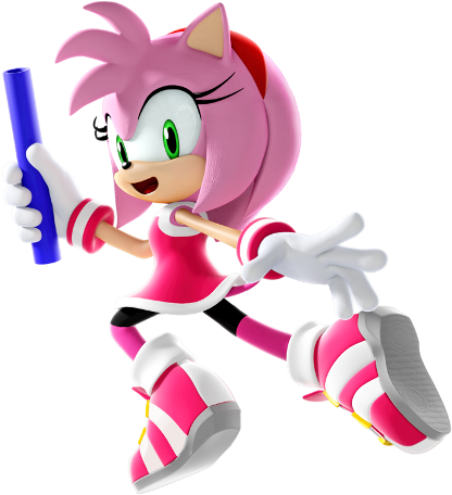 Sonic The Hedgehog Amy Rose Cosplay Costume Version - Amy Rose Olympic Games (460x460)