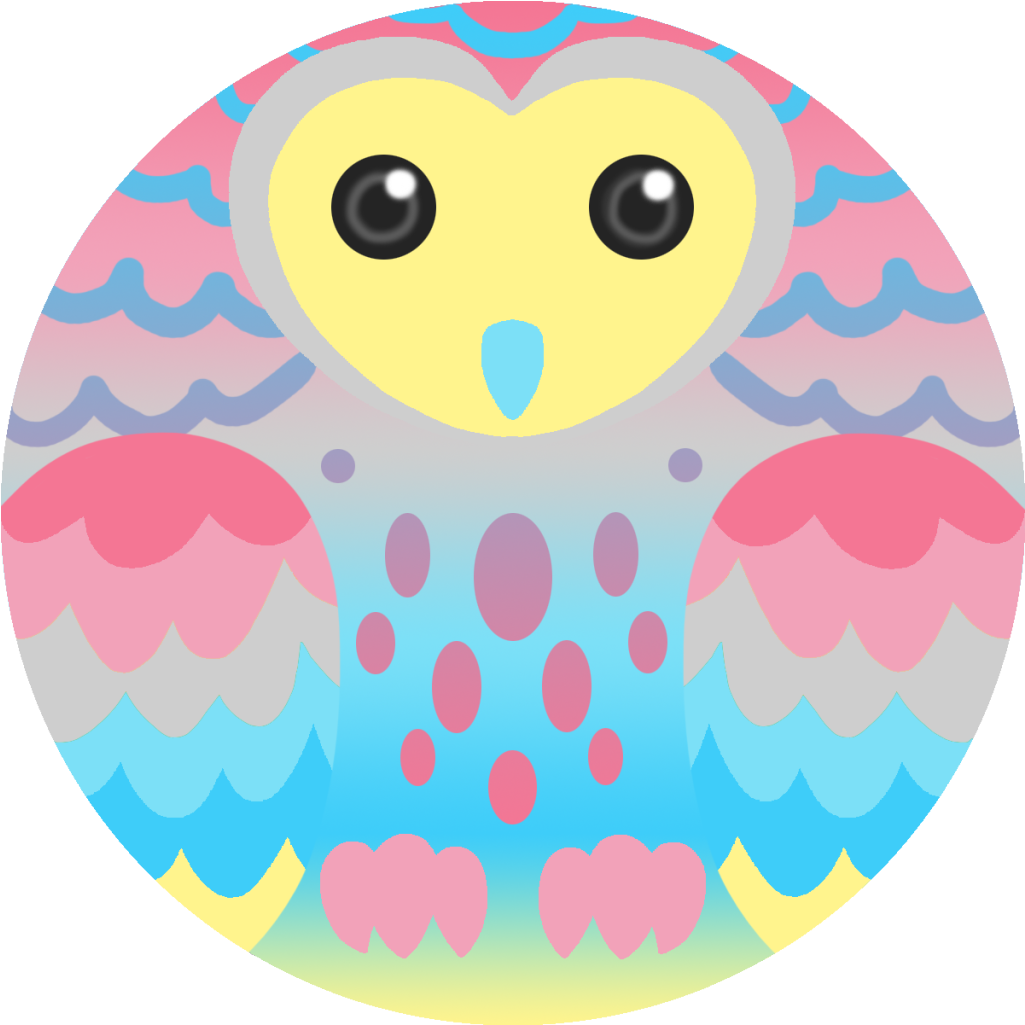 Teal Owl Clipart - Lack Of Gender Identities (1280x1280)