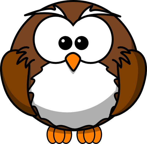 Gambar Animasi Owl - Clipart Image Of Owl (600x585)