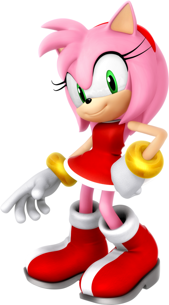 Legacy Amy Rose Render By Nibroc-rock - Amy Rose Sonic Forces (1024x1024)
