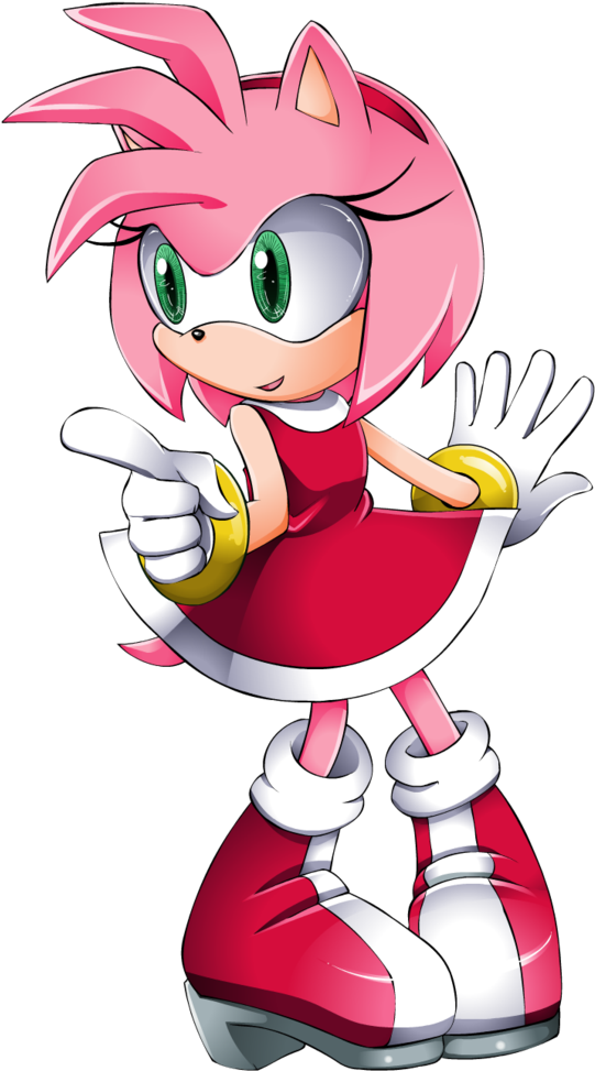 Cute Amy Rose Hedgehog - Amy Rose Fan Art (755x1057)